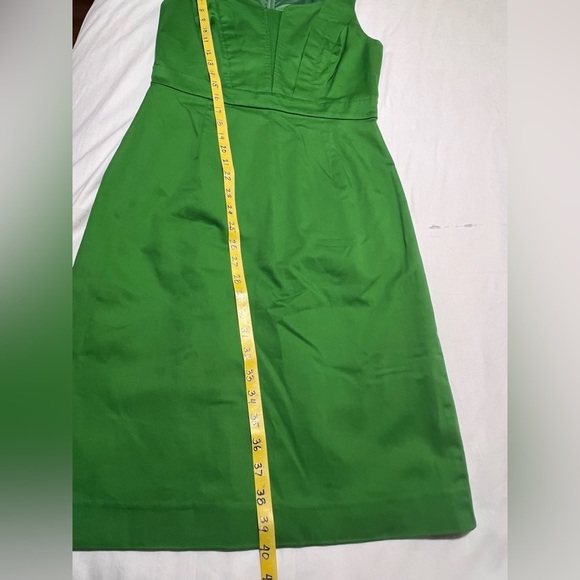 🛍️ALEX MARIE Kelly green sleeveless sheath dress size 6. - Picture 13 of 13